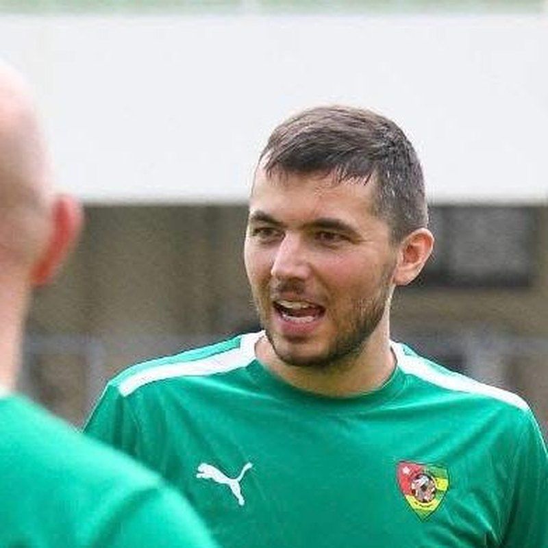 Lucas in training with the Togo national team